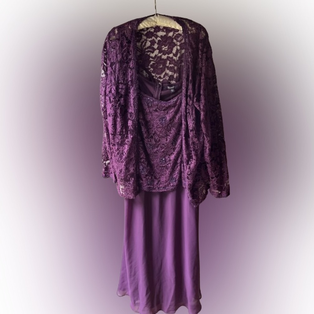 Deep Purple Long Women’s Formal Dress